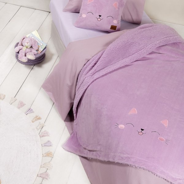 Κουβέρτα Fleece Μονή Lily Nima Kids
