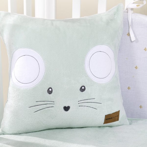 Διακοσμητική Μαξιλαροθήκη Mouse Nima Kids