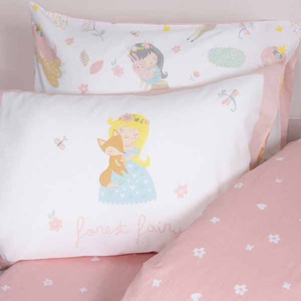 Σετ Παπλωματοθήκη Μονή Forest Fairy Nima Kids