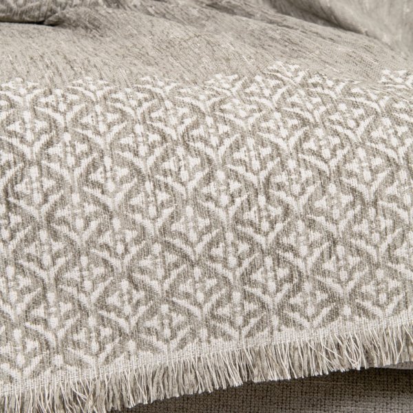 Ριχτάρι Διθέσιου (180x240) Roselle Taupe Nima Home