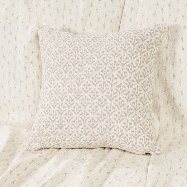 Ριχτάρι Πολυθρόνας (180x180) Roselle Ivory Nima Home