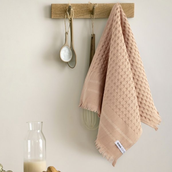 Πετσέτα Κουζίνας Waffle Terracotta Nima Home