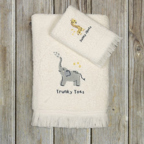 Σετ Πετσέτες Παιδικές (2τμχ) Safari Pals Kocoon