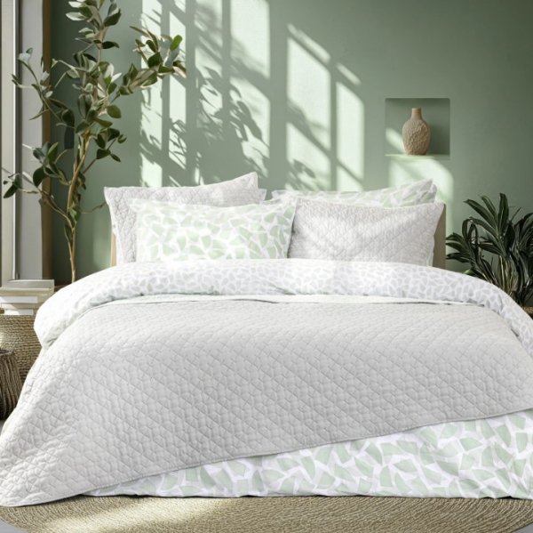 Κουβερλί Μονό Arden Gray / Mint Nima Home