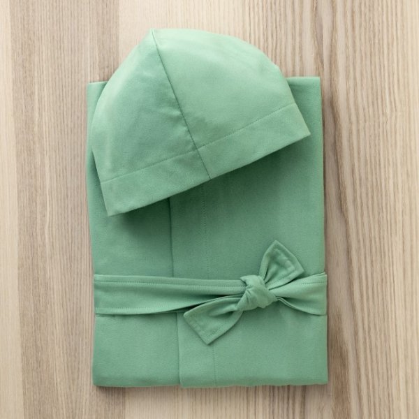 Παιδικό Μπουρνούζι Splashy Green Nima Kids