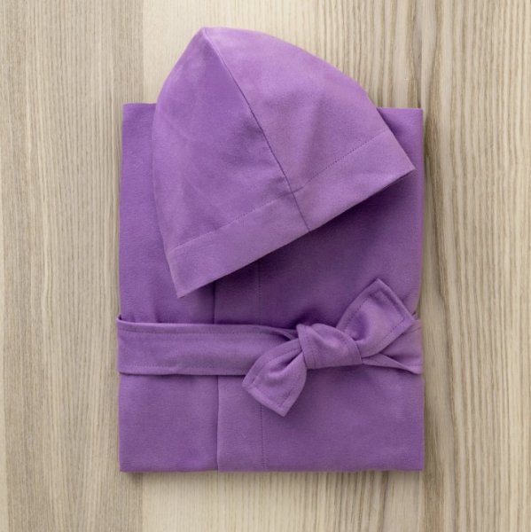 Παιδικό Μπουρνούζι Splashy Purple Nima Kids
