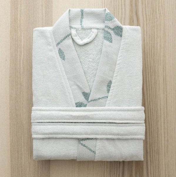 Μπουρνούζι Κιμονό με 3/4 Μανίκι Abrazo Aqua Mint Nima Home