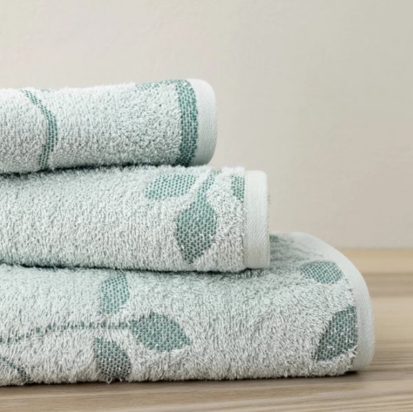 Σετ Πετσέτες Μπάνιου (3τμχ) Diyo Aqua Mint Nima Home