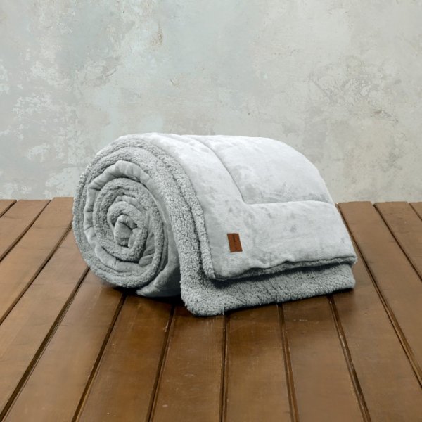 Κουβερτοπάπλωμα Υπέρδιπλο Cira Light Gray Nima Home