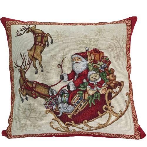 Χριστουγεννιάτικη Διακοσμητική Μαξιλαροθήκη (45x45) 8926 Dimeco