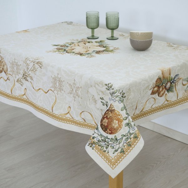 Χριστουγεννιάτικο Τραπεζομάντηλο (140x140) 8931 Dimeco