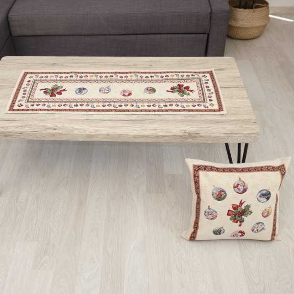 Σετ Χριστουγεννιάτικα Σεμέν + Πετσετάκια (3τμχ) 8928 Dimeco