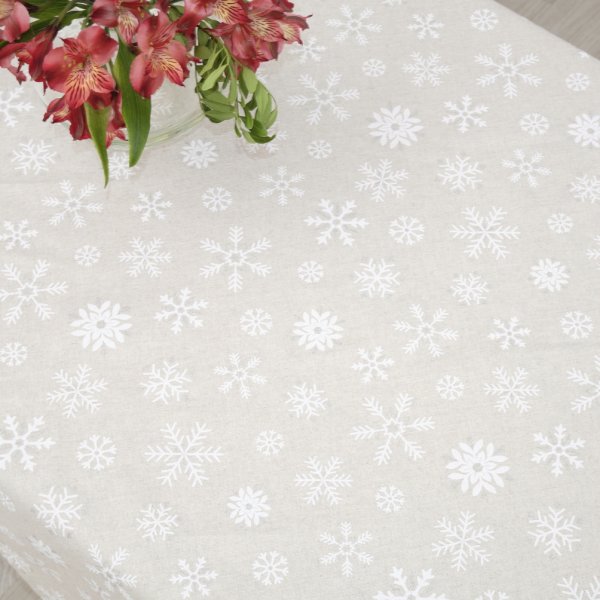 Χριστουγεννιάτικο Σουπλά 8590 Beige Dimeco