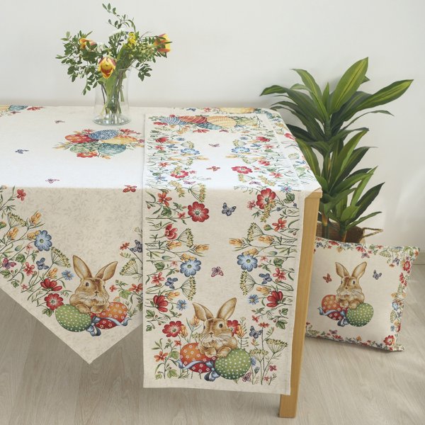 Πασχαλινή Τραβέρσα (35x100) Easter Bunny Dimeco