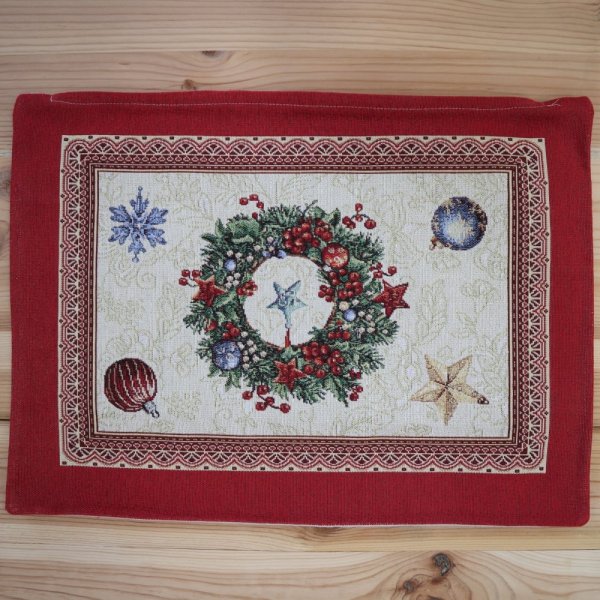 Χριστουγεννιάτικο Σουπλά 8930 Red Dimeco