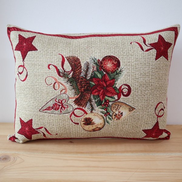 Χριστουγεννιάτικη Διακοσμητική Μαξιλαροθήκη (35x50) 8922 Dimeco