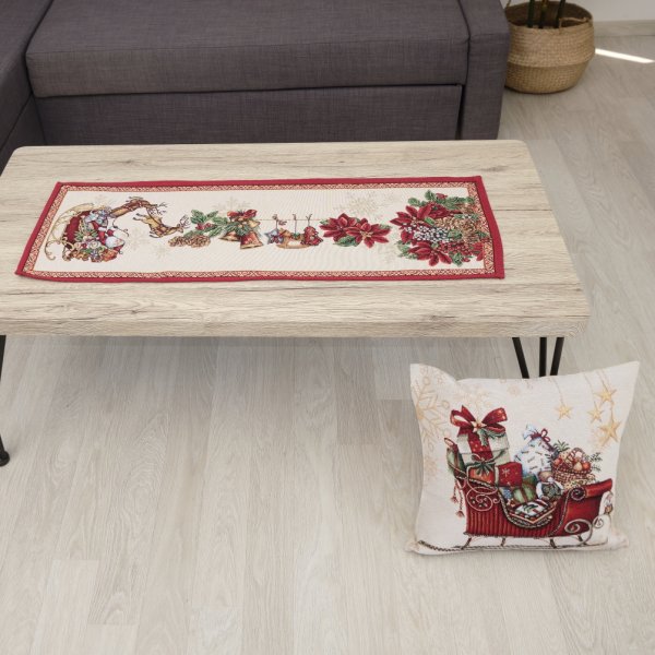 Σετ Χριστουγεννιάτικα Σεμέν + Πετσετάκια (3τμχ) 8926 Dimeco