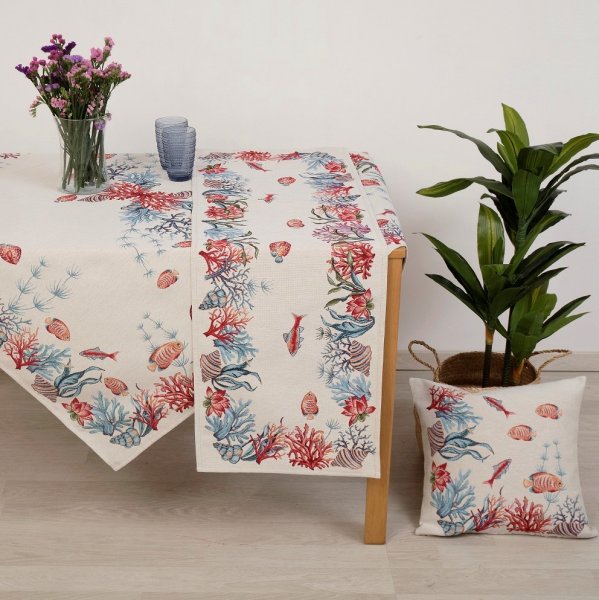 Τραπεζομάντηλο (140x140) River Dimeco