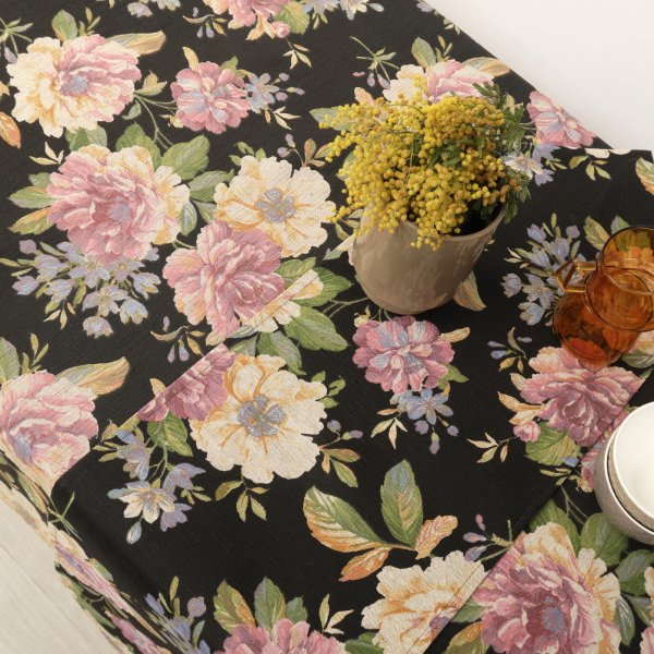 Τραπεζομάντηλο (135x135) 8170 Black Dimeco