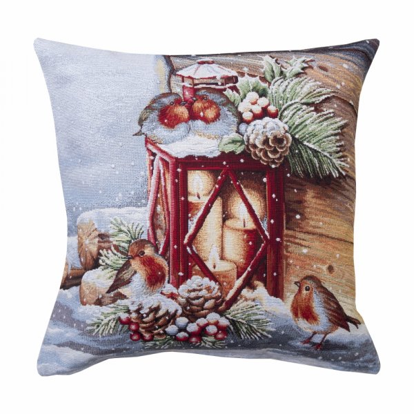 Χριστουγεννιάτικη Διακοσμητική Μαξιλαροθήκη 8934 Dimeco