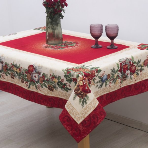 Χριστουγεννιάτικο Τραπεζομάντηλο (140x180) 8941 Dimeco