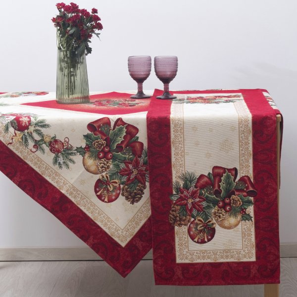 Χριστουγεννιάτικη Τραβέρσα (35x100) 8941 Dimeco