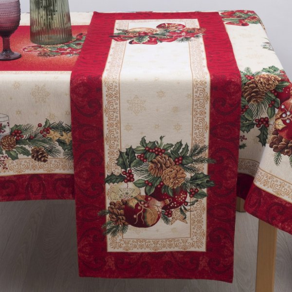 Χριστουγεννιάτικη Τραβέρσα (35x100) 8941 Dimeco