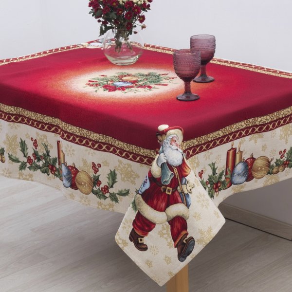 Χριστουγεννιάτικο Τραπεζομάντηλο (140x140) 8942 Dimeco