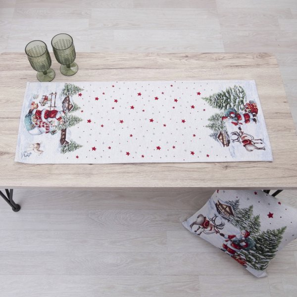 Σετ Χριστουγεννιάτικα Σεμέν + Πετσετάκια (3τμχ) 8943 Dimeco