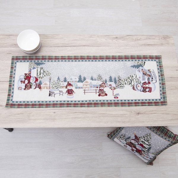 Σετ Χριστουγεννιάτικα Σεμέν + Πετσετάκια (3τμχ) 8944 Dimeco