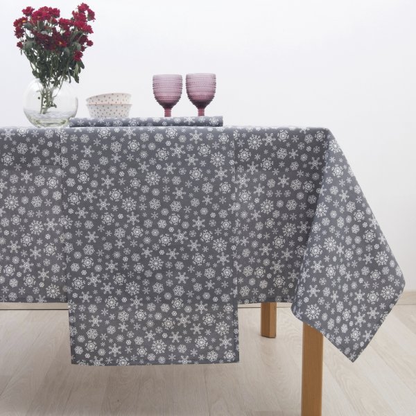 Χριστουγεννιάτικο Σουπλά 8581 Gray Dimeco