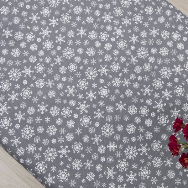 Χριστουγεννιάτικο Σουπλά 8581 Gray Dimeco