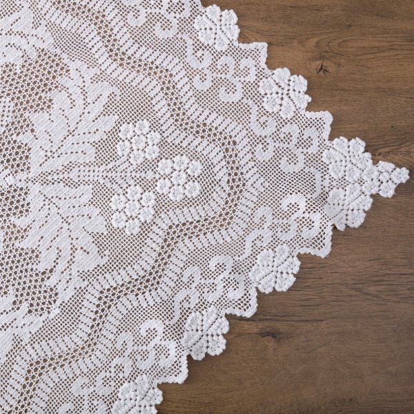 Τραπεζομάντηλο (140x140) 8017 White Dimeco