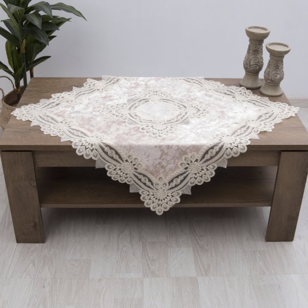 Καρέ Βελούδο (85x85) 9131 Beige Dimeco