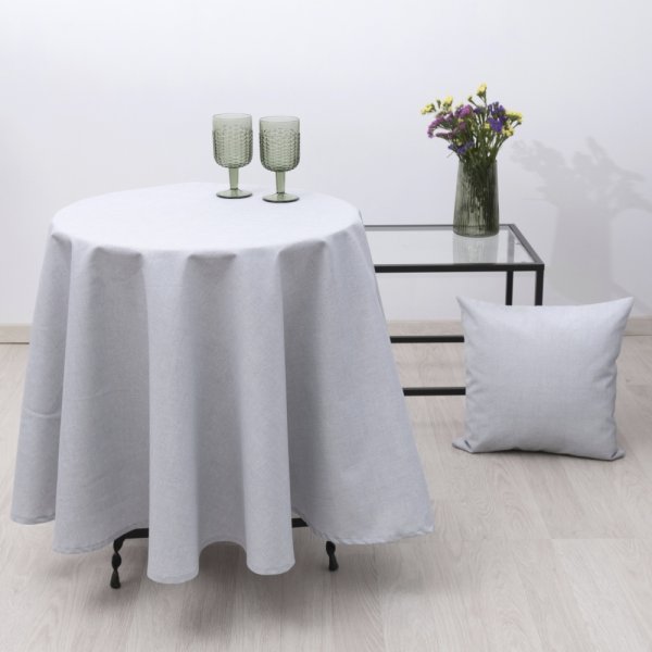 Τραπεζομάντηλο Ροτόντα (O220) 5403 Light Gray Dimeco