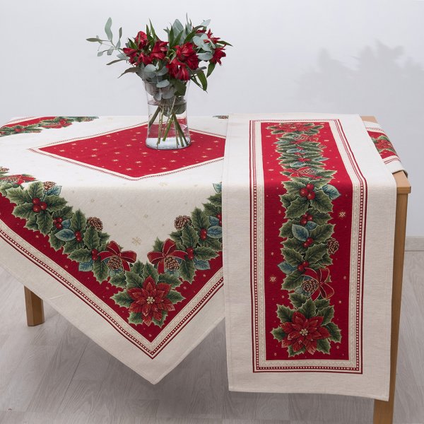 Χριστουγεννιάτικη Τραβέρσα (35x100) 8946 Dimeco