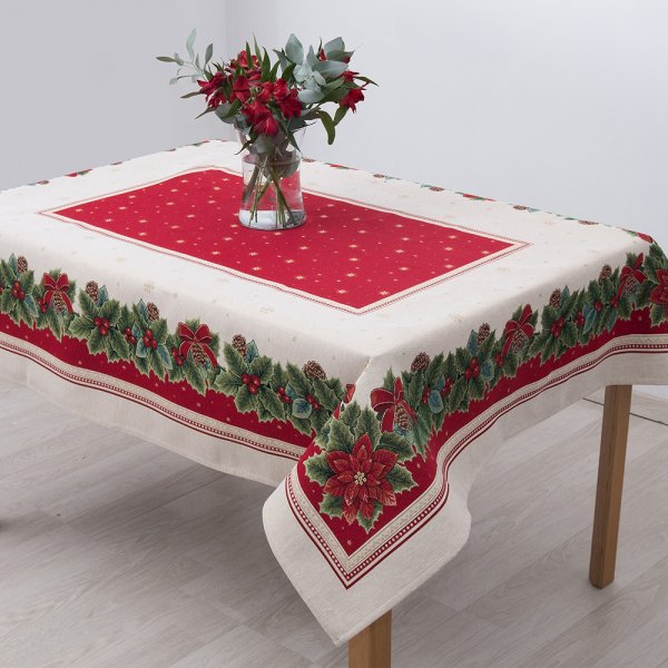 Χριστουγεννιάτικο Τραπεζομάντηλο (140x220) 8946 Dimeco