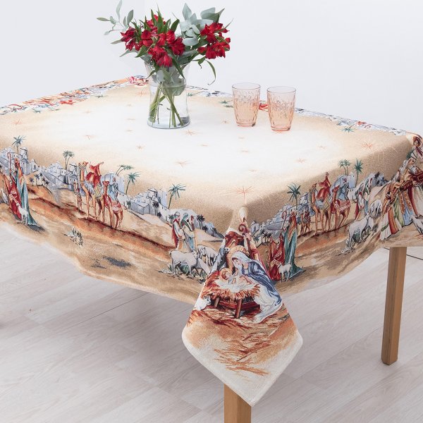 Χριστουγεννιάτικο Τραπεζομάντηλο (140x140) 8948 Dimeco
