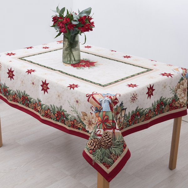 Χριστουγεννιάτικο Τραπεζομάντηλο (140x220) 8949 Dimeco
