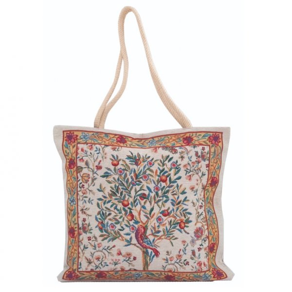 Τσάντα Θαλάσσης Alina Beige Dimeco