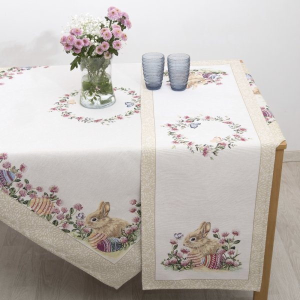 Πασχαλινή Τραβέρσα (45x140) Easter Flower Dimeco