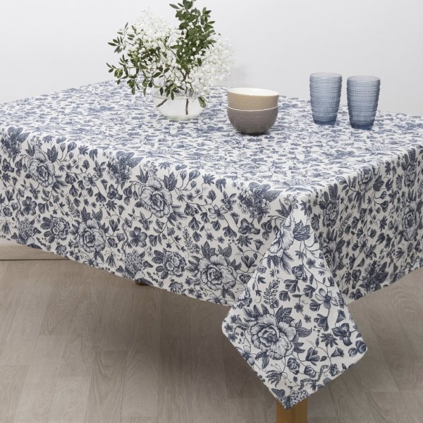 Τραπεζομάντηλο (140x220) Sicily Blue Dimeco