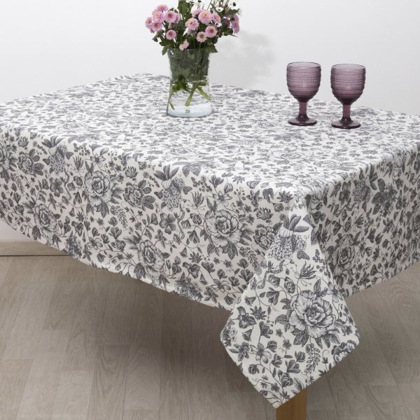 Τραπεζομάντηλο (135x135) Sicily Gray Dimeco