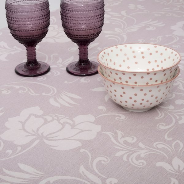 Αλέκιαστο Τραπεζομάντηλο (135x260) 5813 Pink Dimeco