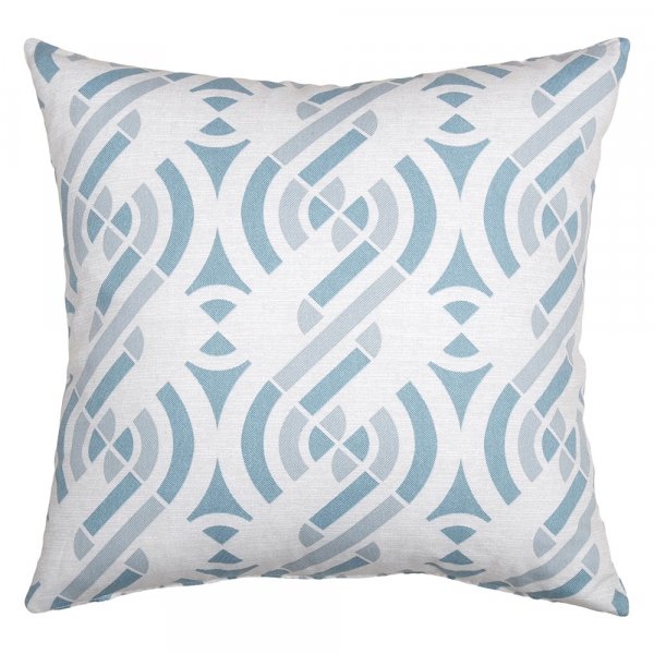 Διακοσμητική Μαξιλαροθήκη (45x45) Nora Blue Dimeco