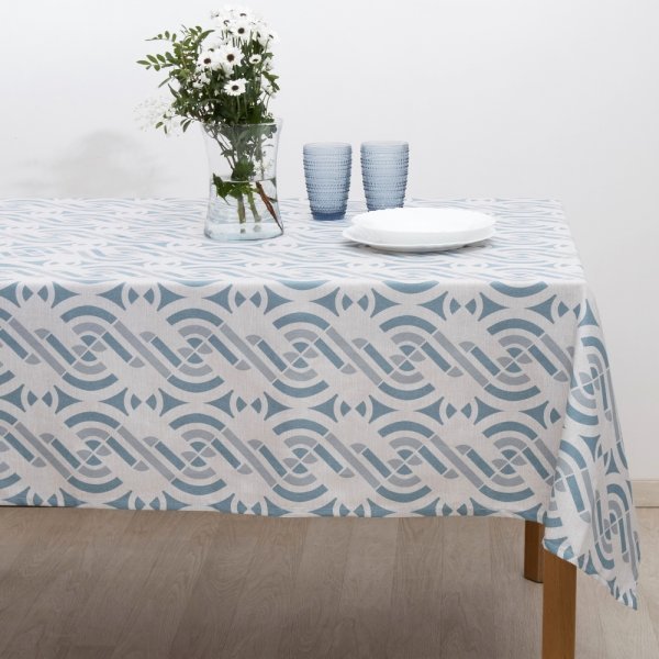 Τραπεζομάντηλο (135x135) Nora Blue Dimeco