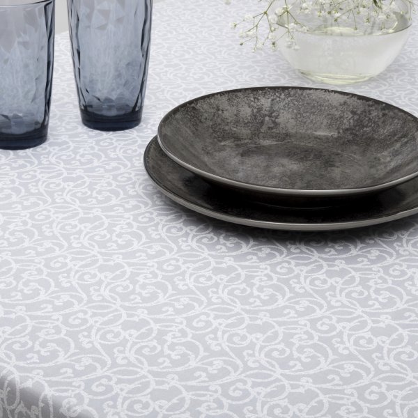 Αλέκιαστο Τραπεζομάντηλο (135x180) 5810 Gray Dimeco