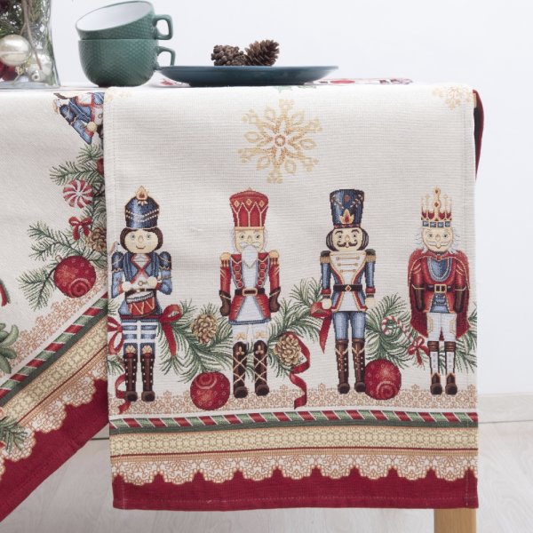 Χριστουγεννιάτικη Τραβέρσα (45x140) 8945 Red Dimeco