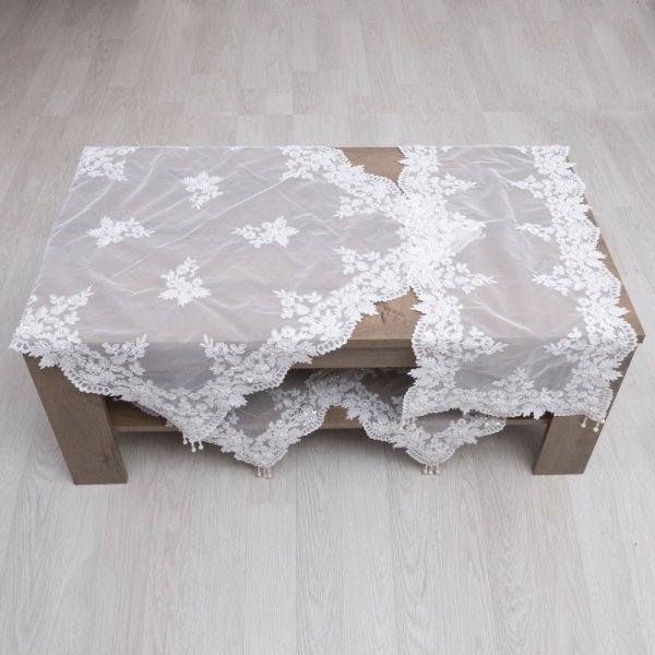 Σετ Σεμέν + Πετσετάκια (3τμχ) 1507 Ivory Dimeco