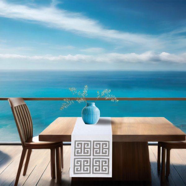 Τραβέρσα (40x170) ZY-1255 Gray Dimeco